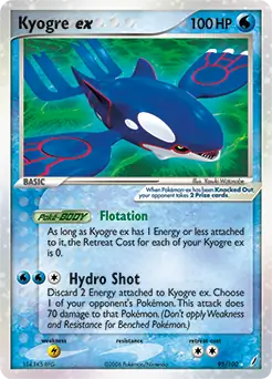 Kyogre EX #95