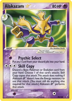 Alakazam [Gold Star] #99