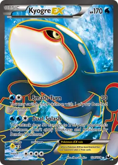 Kyogre EX #104
