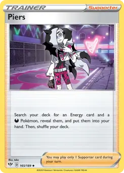 Piers [Reverse Holo] #165