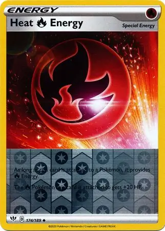 Heat Energy [Reverse Holo] #174