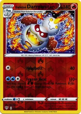 Galarian Darmanitan #28