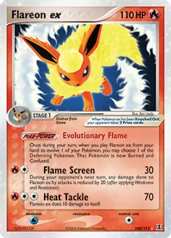 Flareon EX #108