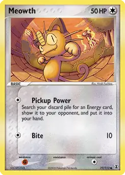 Meowth [Reverse Holo] #77