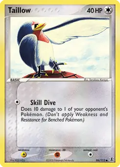 Taillow [Reverse Holo] #86
