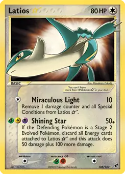 Latios [Gold Star] #106