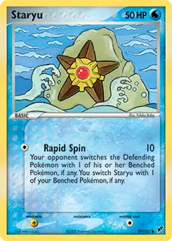 Staryu [Reverse Holo] #77