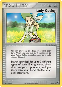 Lady Outing [Reverse Holo] #87