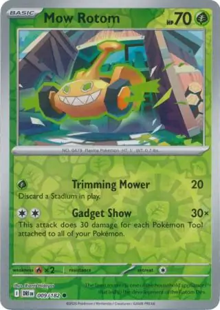 Mow Rotom [Reverse Holo] #9