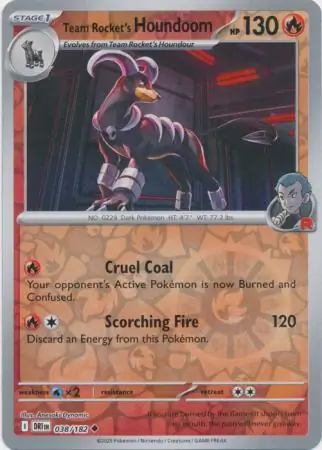 Team Rocket's Houndoom #38