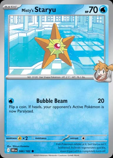 Misty's Staryu #46