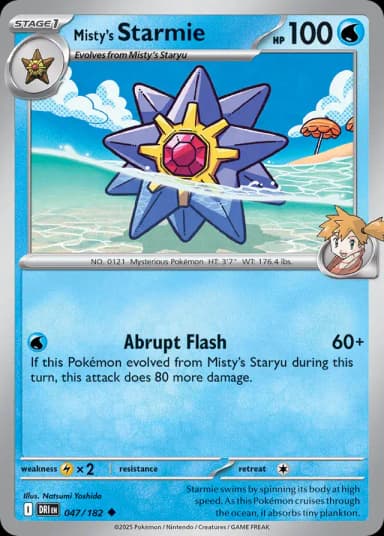 Misty's Starmie #47