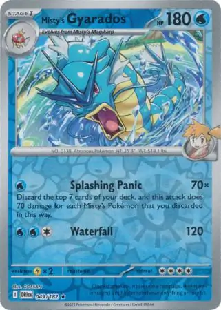 Misty's Gyarados #49