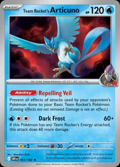 Team Rocket's Articuno [Holo] #51
