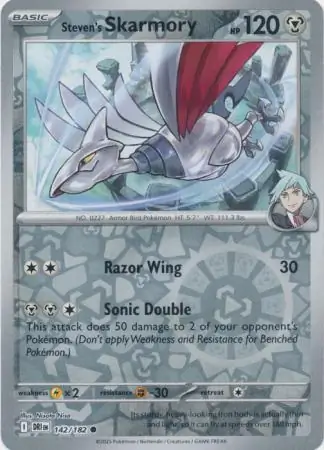 Steven's Skarmory [Reverse Holo] #142