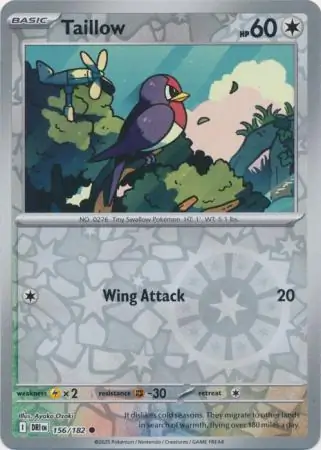 Taillow [Reverse Holo] #156