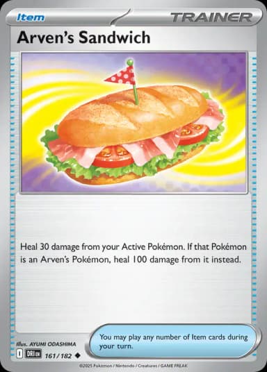 Arven's Sandwich #161