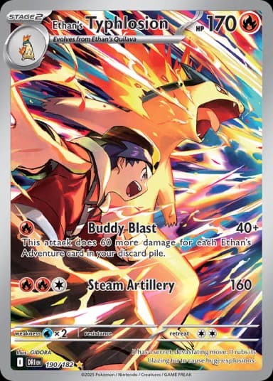 Ethan's Typhlosion #190