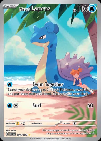 Misty's Lapras #194