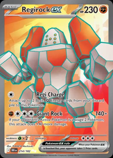 Regirock ex #214