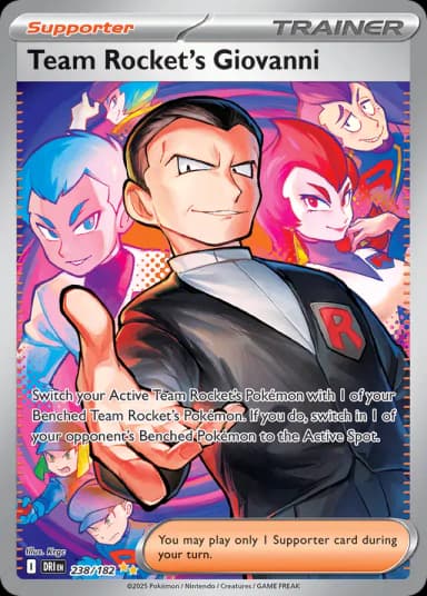 Team Rocket's Giovanni #238