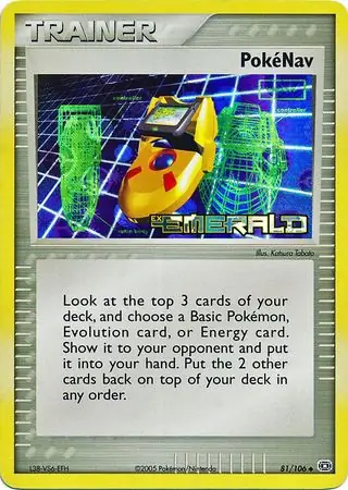 Pokenav [Reverse Holo] #81