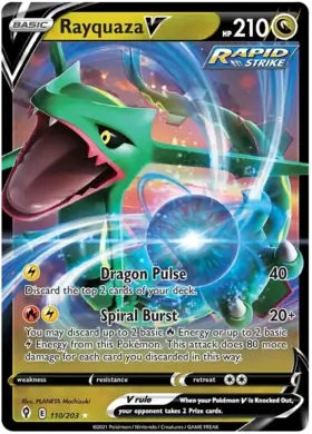 Rayquaza V #110
