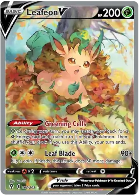 Leafeon V #167