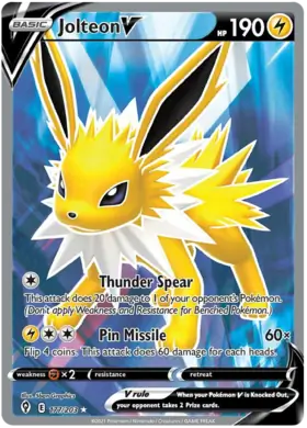 Jolteon V #177