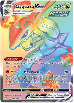 Rayquaza VMAX #217
