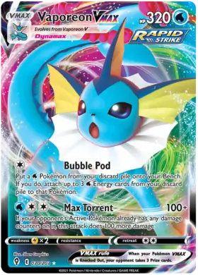 Vaporeon VMAX #30