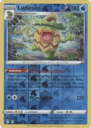 Ludicolo [Holo] #34