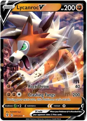 Lycanroc V #91