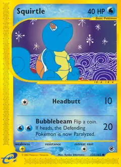 Squirtle [Reverse Holo] #132