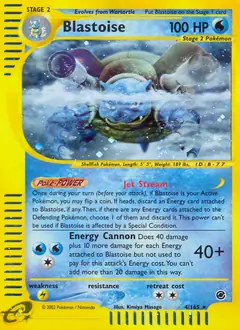 Blastoise [Reverse Holo] #4