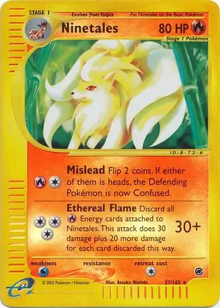 Ninetales [Reverse Holo] #57