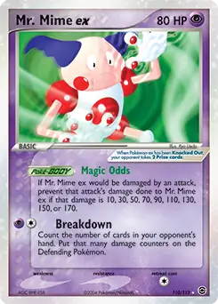 Mr. Mime EX #110