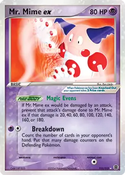 Mr. Mime EX #111