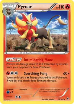 Pyroar [Holo] #20