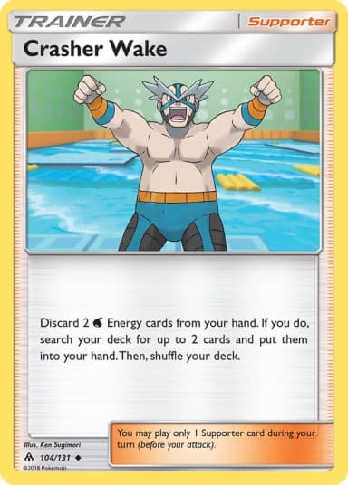 Crasher Wake [Reverse Holo] #104