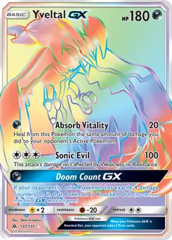 Yveltal GX #137
