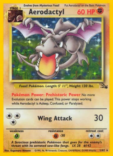 Aerodactyl [1st Edition] #1