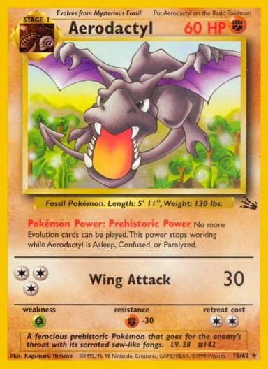 Aerodactyl #16
