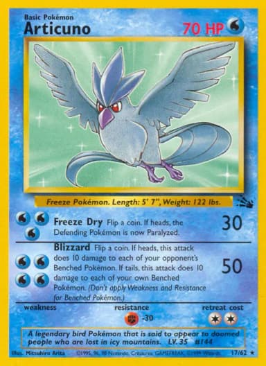 Articuno [1st Edition] #17