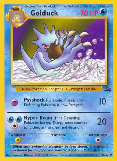 Golduck [1st Edition] #35