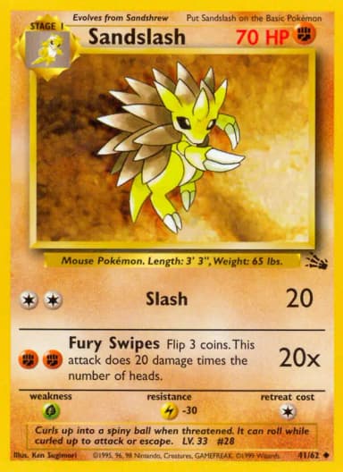 Sandslash [1st Edition] #41