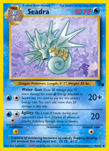 Seadra [1st Edition] #42