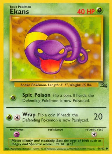 Ekans [1st Edition] #46