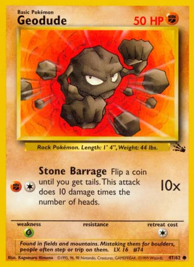 Geodude [1st Edition] #47