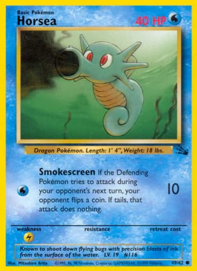 Horsea [1st Edition] #49